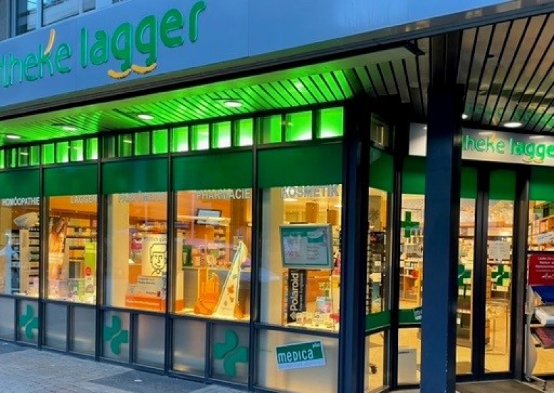 Apotheke Lagger Visp, Bahnhofstrasse 17, 3930 Visp, Schweiz